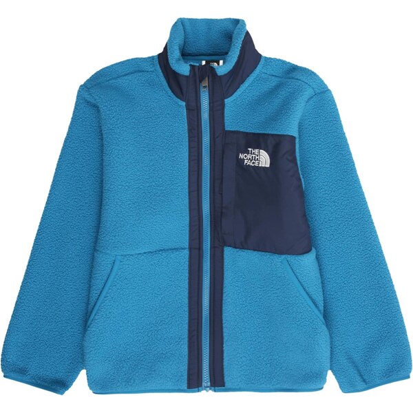 THE NORTH FACE Funkčná flisová bunda YUMIORI azúrová / tmavomodrá 65577072