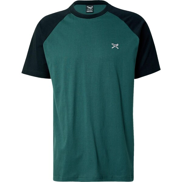 Iriedaily Tričko De College smaragdová / čierna / biela 65654783