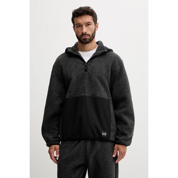 Fleecová mikina EA7 Emporio Armani 64915479
