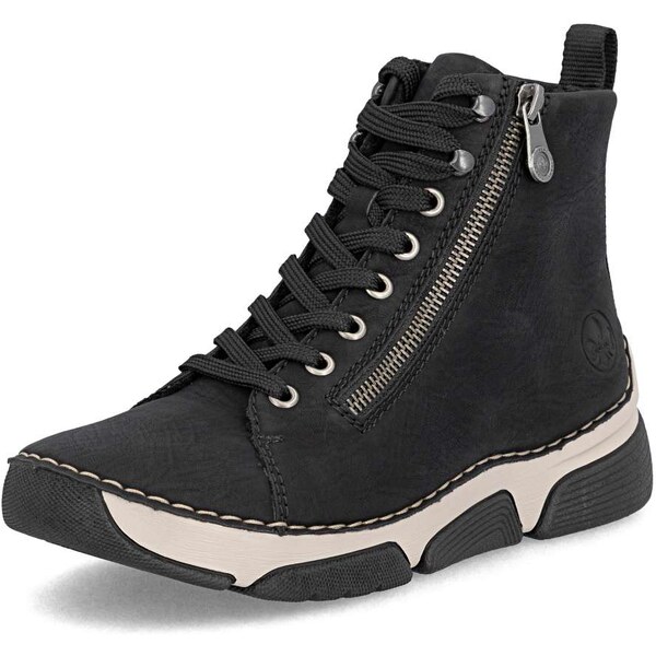 Dámska členková obuv RIEKER 45920-01 čierna W5 64919130