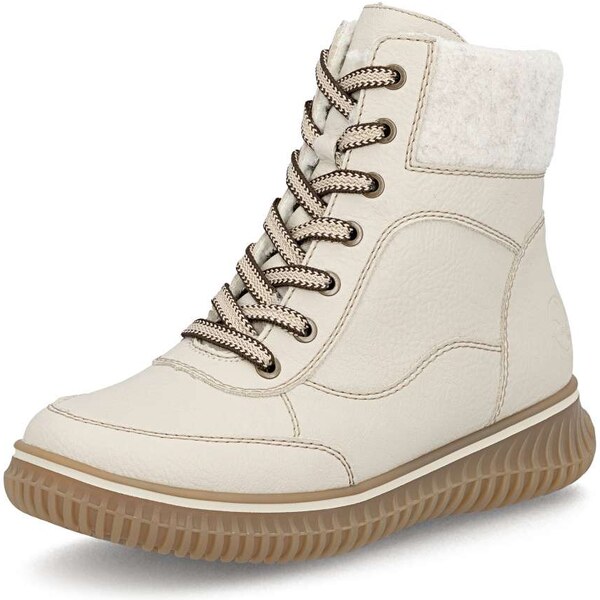 Dámska členková obuv RIEKER 74205-60 béžová W5 64919136