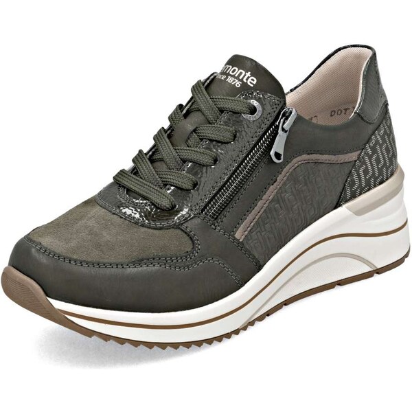 RIEKER Dámske tenisky REMONTE D0T16-54 zelená W5 64919143