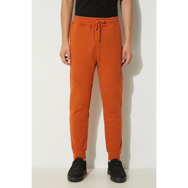 Bavlnené tepláky C.P. Company Diagonal Raised Fleece Lens Sweatpants 67195553
