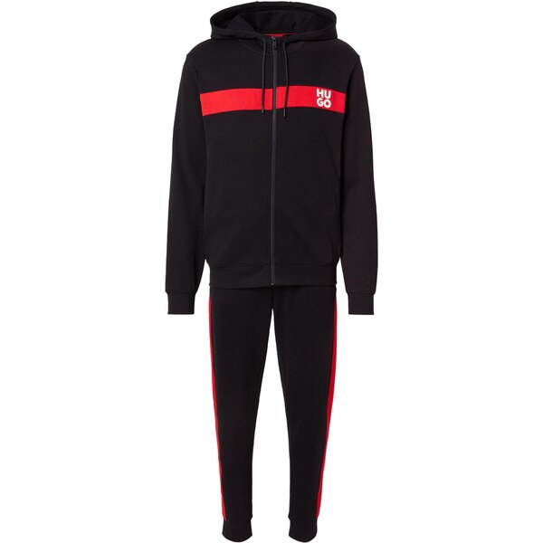 HUGO Joggingová súprava DapieDoaky červená / čierna / biela 61315438