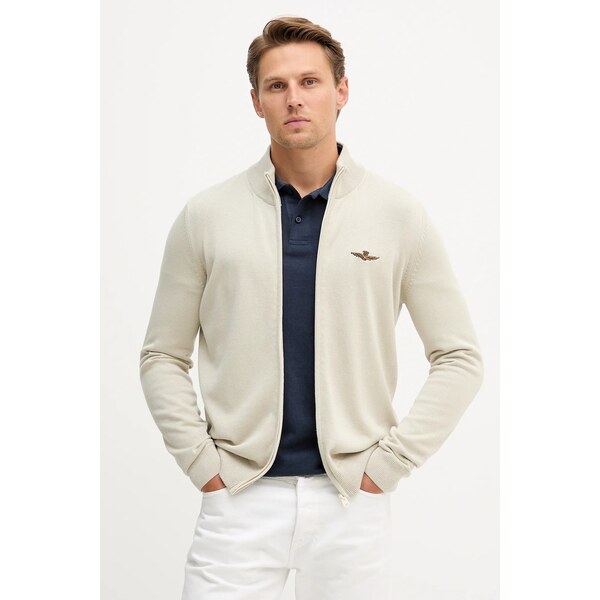 Bavlnený kardigán Aeronautica Militare 64921178