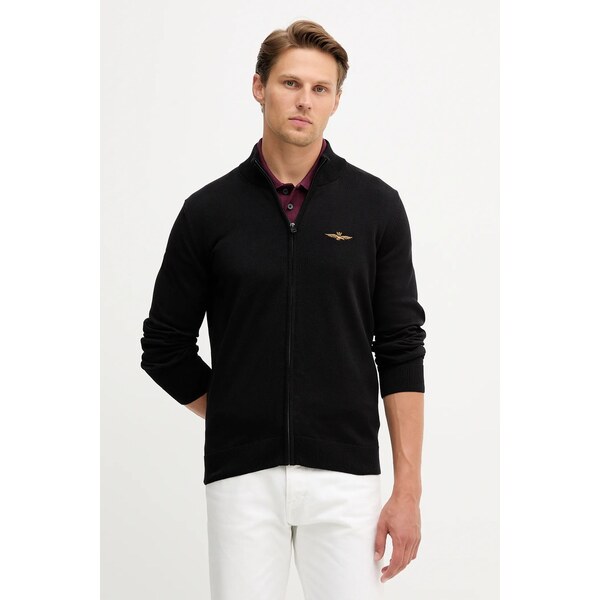 Bavlnený kardigán Aeronautica Militare 64921177