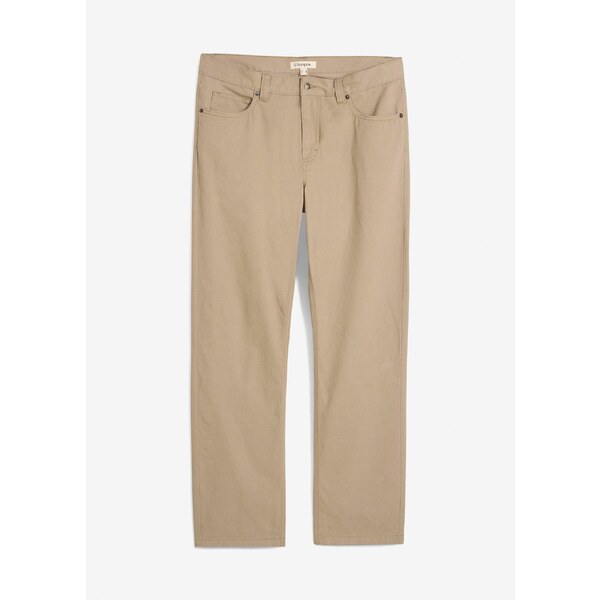 bonprix Nohavice, Regular Fit, rovné, z bavlny, farba zelená 64921916