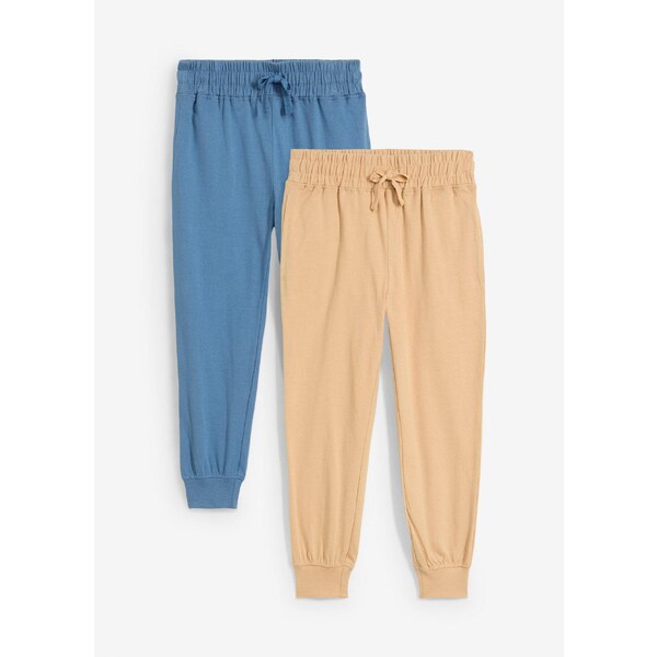 bonprix Joggingové tepláky z čistej bio bavlny (2 ks v balení), farba 64922209