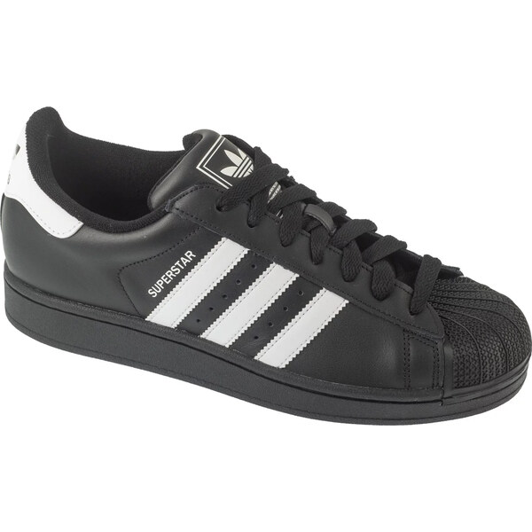 Čierne tenisky Adidas Superstar II JI0079 64936390