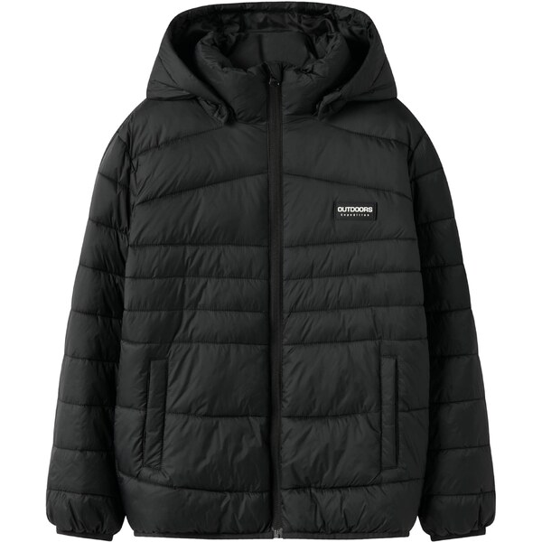 NAME IT Prechodná bunda NKMMarble čierna 65608775