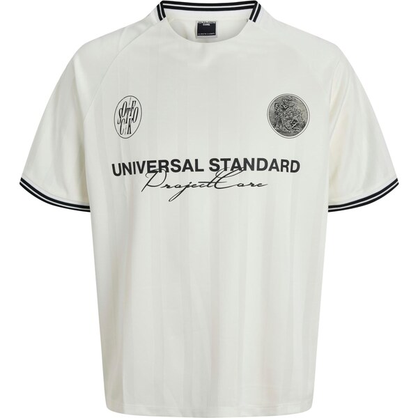 JACK & JONES Tričko sivá / čierna / biela 64959188