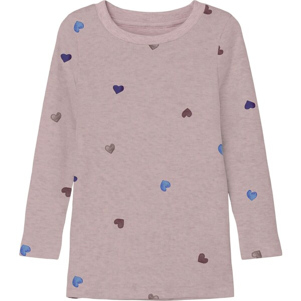 NAME IT Tričko NMFNUTTI azúrová / tmavomodrá / tmavohnedá / 65559070