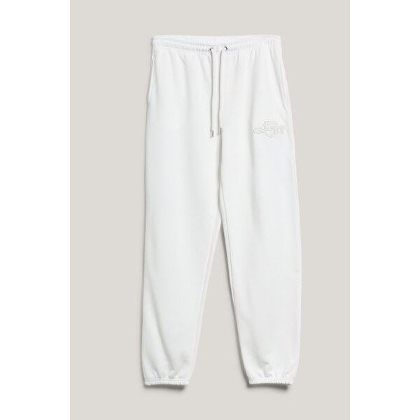 TEPLÁKY GANT REG TONAL SHIELD SWEATPANTS EGGSHELL 64936552