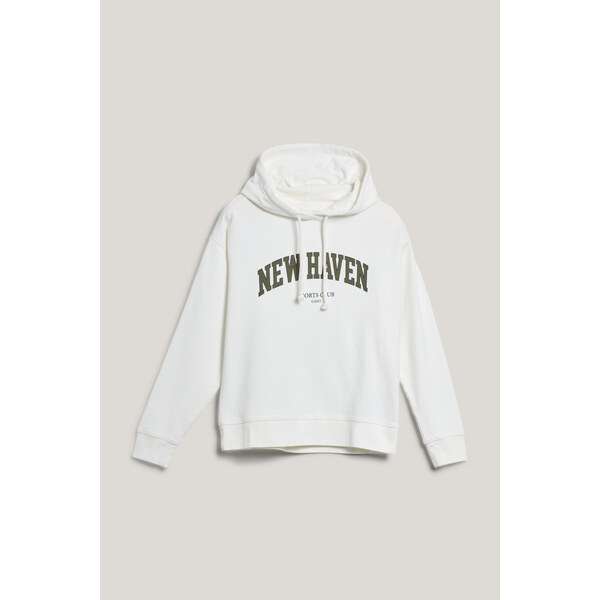 MIKINA GANT GRAPHIC HOODIE EGGSHELL 64936553