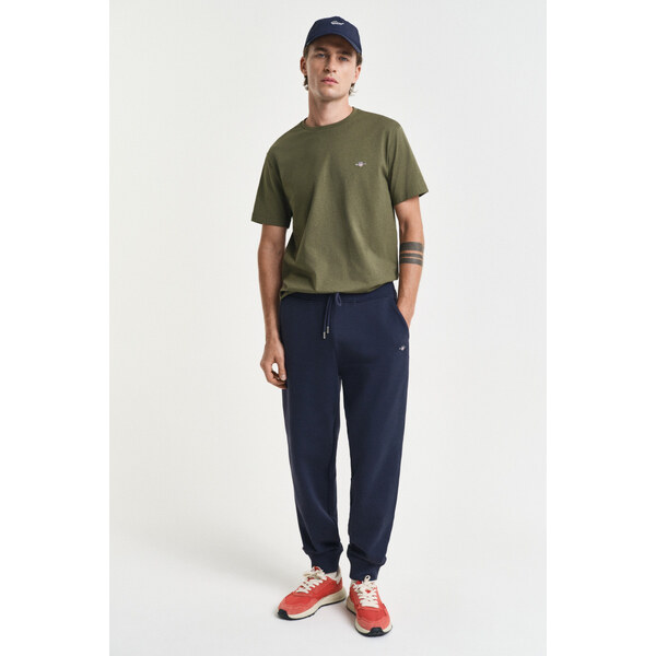 TEPLÁKY GANT REG SHIELD SWEATPANTS EVENING BLUE 64936658