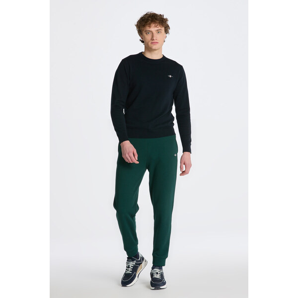 TEPLÁKY GANT REG SHIELD SWEATPANTS TARTAN GREEN 64936660