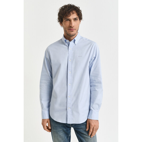 KOŠEĽA GANT REG PINPOINT OXFORD SHIRT LIGHT BLUE 64936691