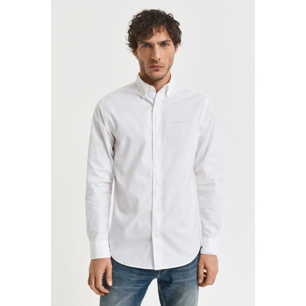 KOŠEĽA GANT REG PINPOINT OXFORD SHIRT WHITE 64936692
