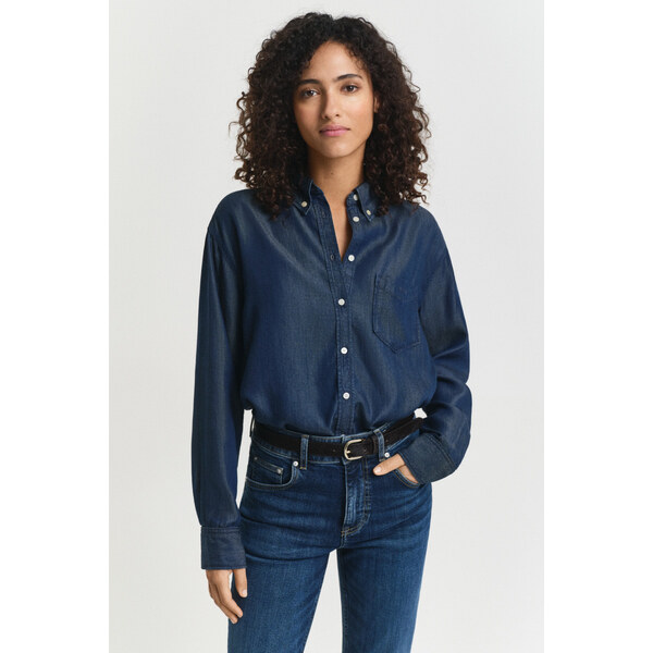 KOŠEĽA GANT REL INDIGO SHIRT DARK BLUE ARCHIVE 64936739