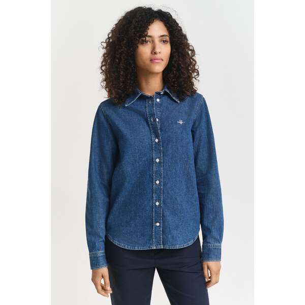 KOŠEĽA GANT REG DENIM SHIRT INDIGO 64936738