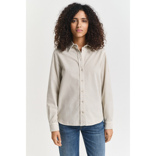 KOŠEĽA GANT REG CORD SHIRT PUTTY 64936746