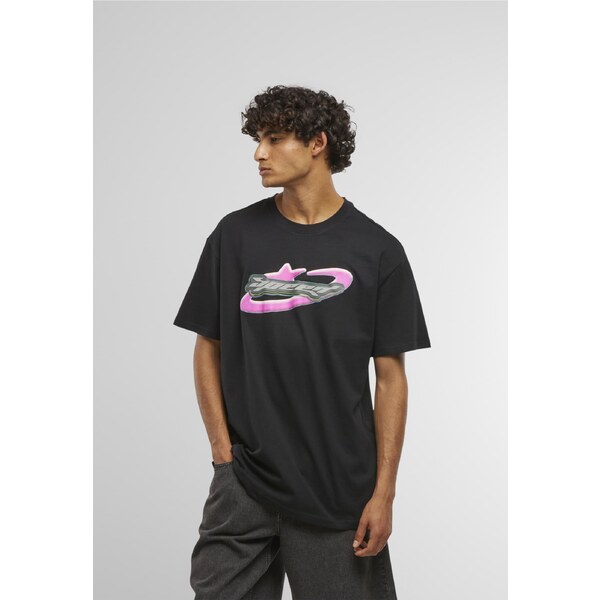 Mister Tee Black T-shirt with Speed logo 50664270