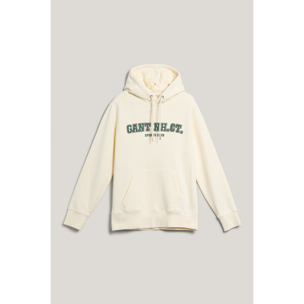 MIKINA GANT GRAPHIC SWEAT HOODIE CREAM 64936541