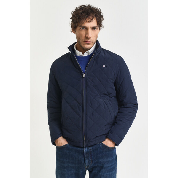 BUNDA GANT QUILTED WINDCHEATER EVENING BLUE 65451030