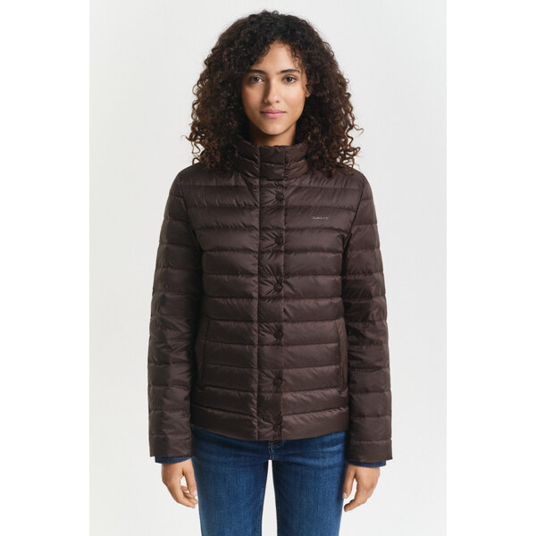 BUNDA GANT LIGHT DOWN JACKET DEEP BROWN 65451022