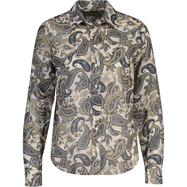 KOŠEĽA GANT REG PAISLEY COT SILK SHIRT PERSIAN BLUE 64936747
