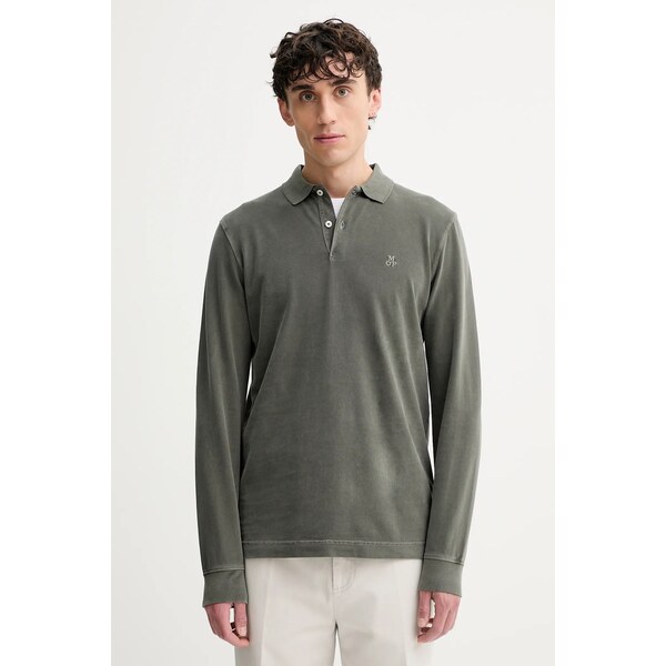 Bavlnené tričko s dlhým rukávom Marc OPolo 64938489