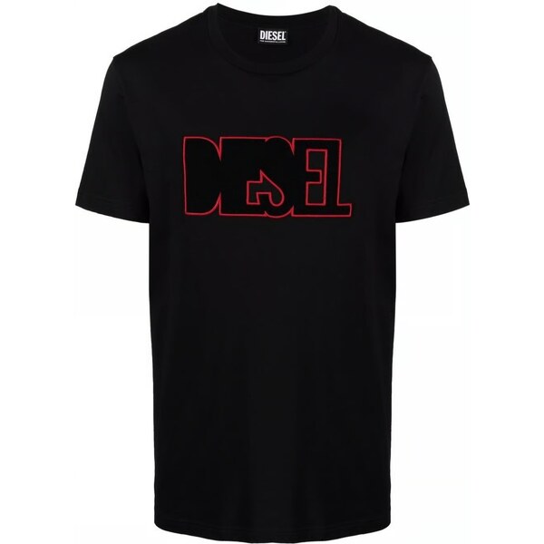 DIESEL Outline Black tričko 64938427