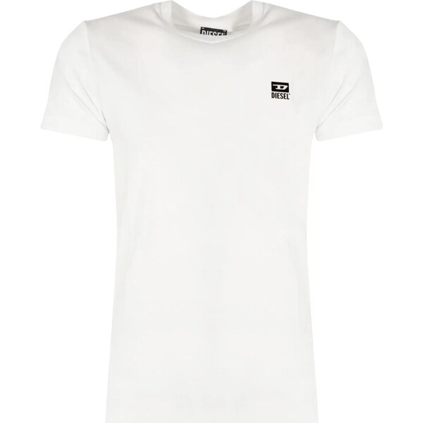 DIESEL Logo White tričko 64938432