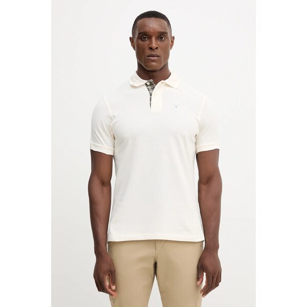 Bavlnené polo tričko Barbour Tartan Pique Polo 64940879