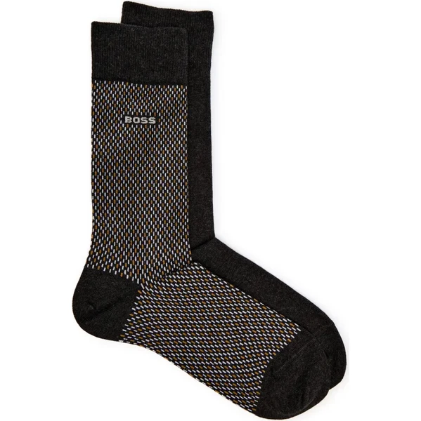 BOSS BLACK Ponožky 2-balenie 2P RS Minipattern CC 64892027