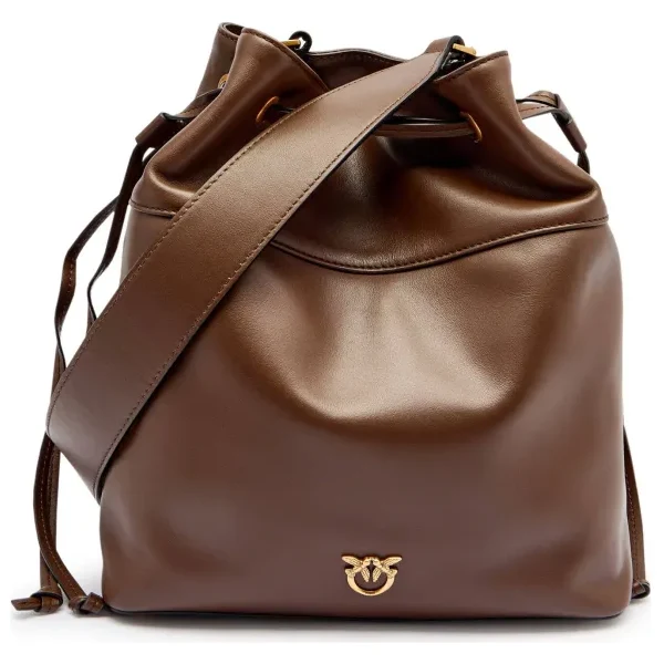 Pinko Kožený vak na chrbát SECCHIELLO CLASSIC 64892162