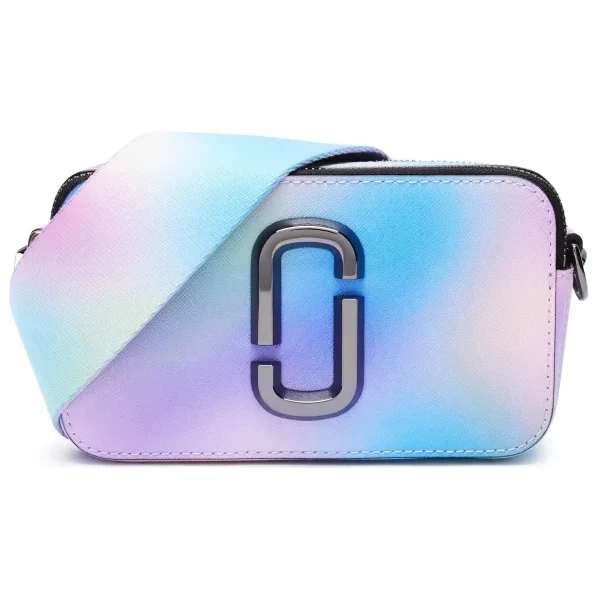 Marc Jacobs Kožená crossbody kabelka The Airbrush Snapshot 64892140