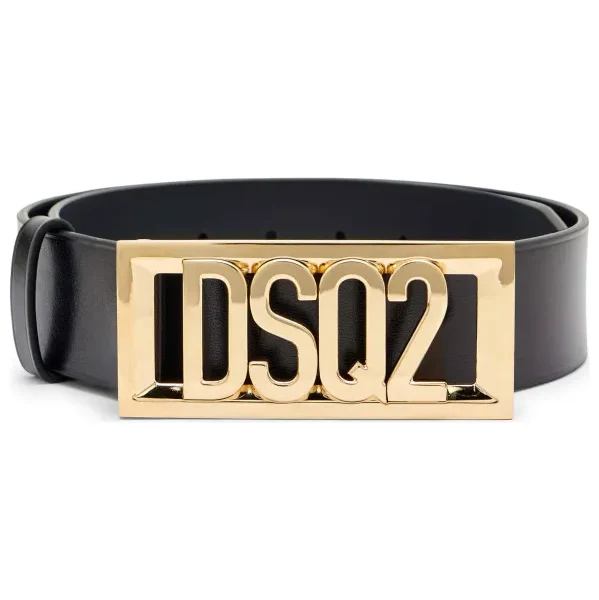 Dsquared2 Kožený opasok Plaque 64862012