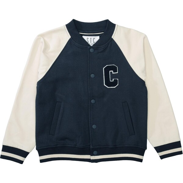 STACCATO Prechodná bunda námornícka modrá / biela 65646332