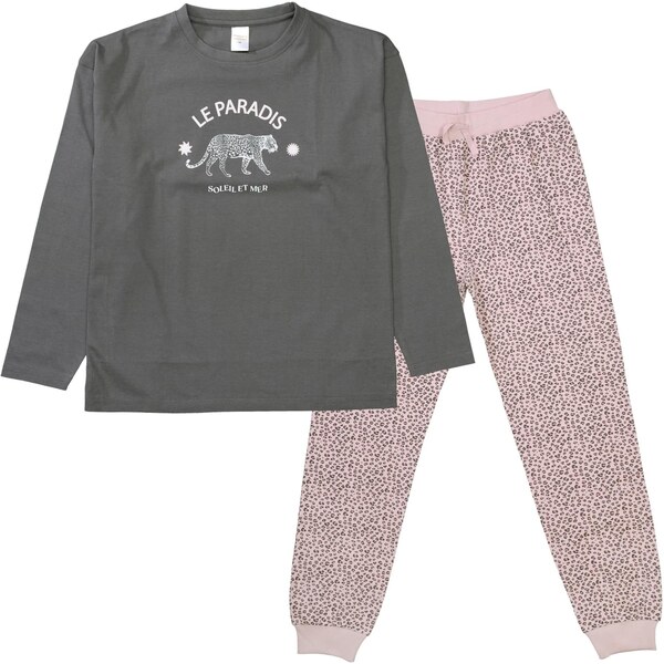 STACCATO Pyžamo sivá / ružová / biela 64943900