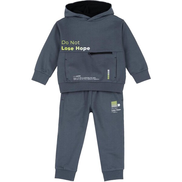 Chicco Joggingová súprava žltá / tmavosivá / biela 65794552