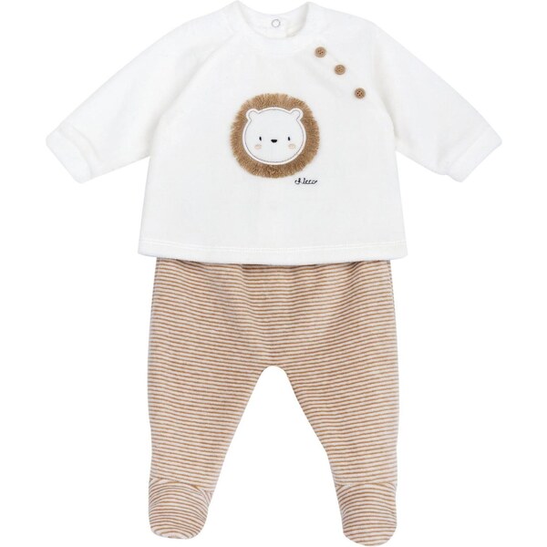 Chicco Set hnedá / biela 65558963