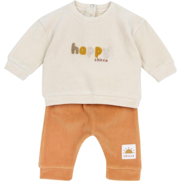 Chicco Set krémová / tmavobéžová / zlatá žltá / mandarínková 65794565