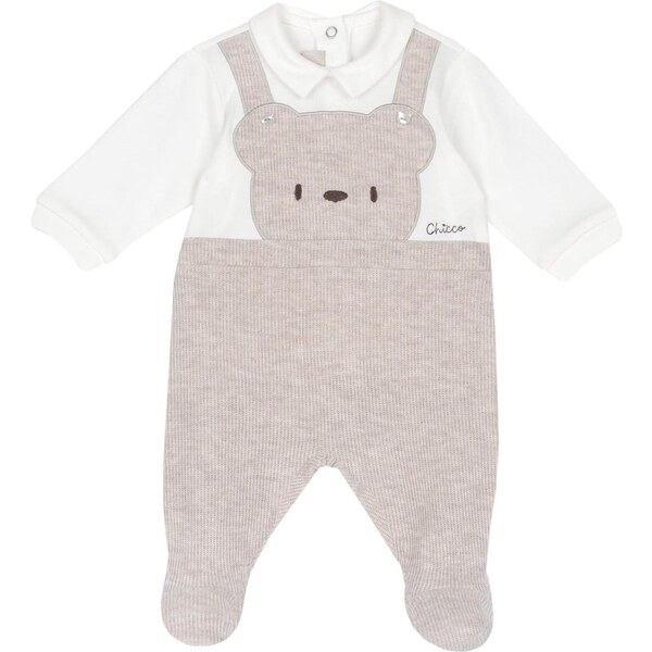Chicco Pyžamo béžová melírovaná / biela 65655735