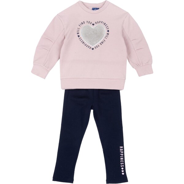 Chicco Joggingová súprava tmavomodrá / sivá / ružová 65484795