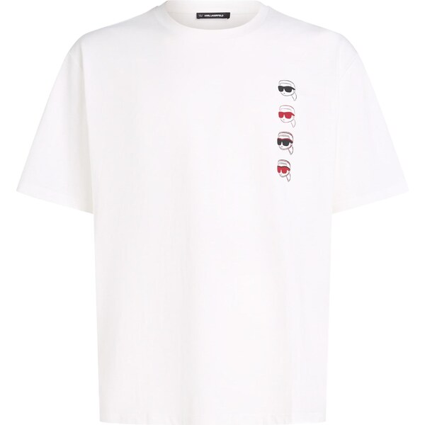 Karl Lagerfeld Tričko červená / čierna / biela 64944066