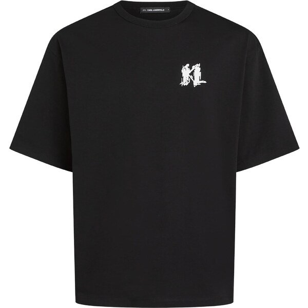 Karl Lagerfeld Tričko čierna / biela 64944086