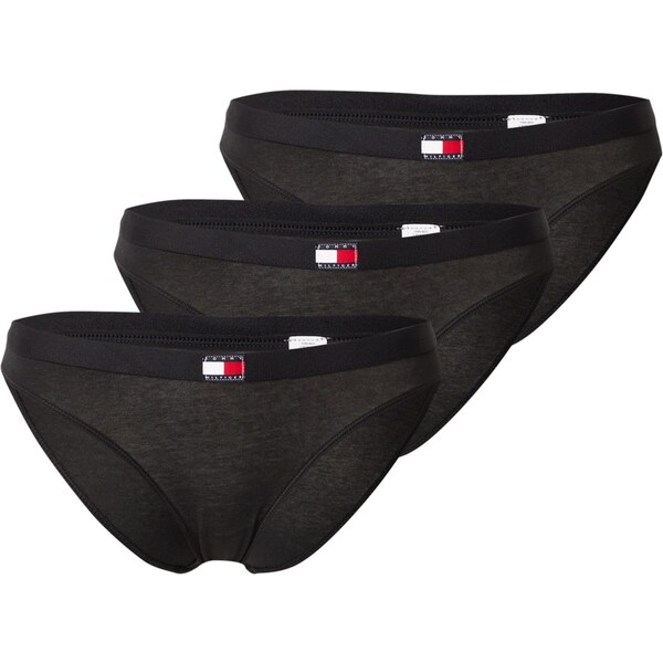 Tommy Hilfiger Underwear Nohavičky Heritage červená / čierna / biela 64944107