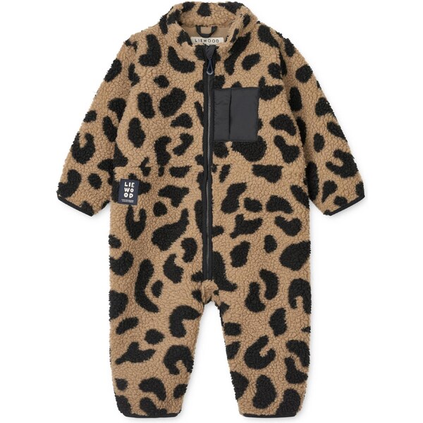 Liewood Overal Nolano Pile piesková / čierna 65886496