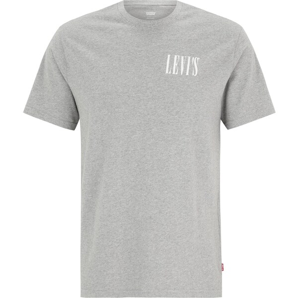 LEVIS Tričko sivá melírovaná / biela 64957523